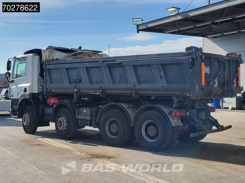 Kipper vrachtwagen DAF CF85.410 8X4 13m3 Meiller 2-side tipper Big-Axle steel suspension Automatic Euro 4