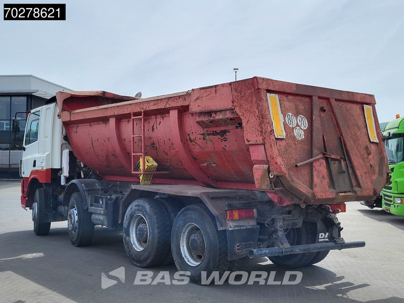 Kipper vrachtwagen DAF CF85.410 8X4 17m3 tipper Big-Axle Manual Steelsuspension Euro 4