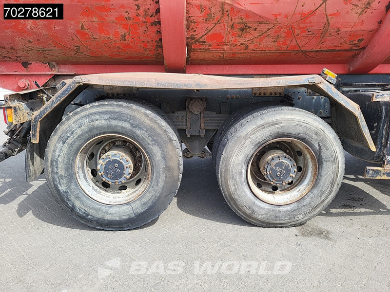 Kipper vrachtwagen DAF CF85.410 8X4 17m3 tipper Big-Axle Manual Steelsuspension Euro 4