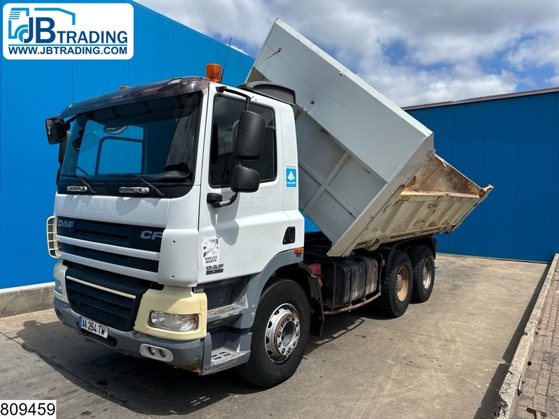 Kipper vrachtwagen DAF CF 360 6x4, Manual, Steelsuspension
