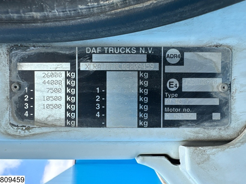 Kipper vrachtwagen DAF CF 360 6x4, Manual, Steelsuspension