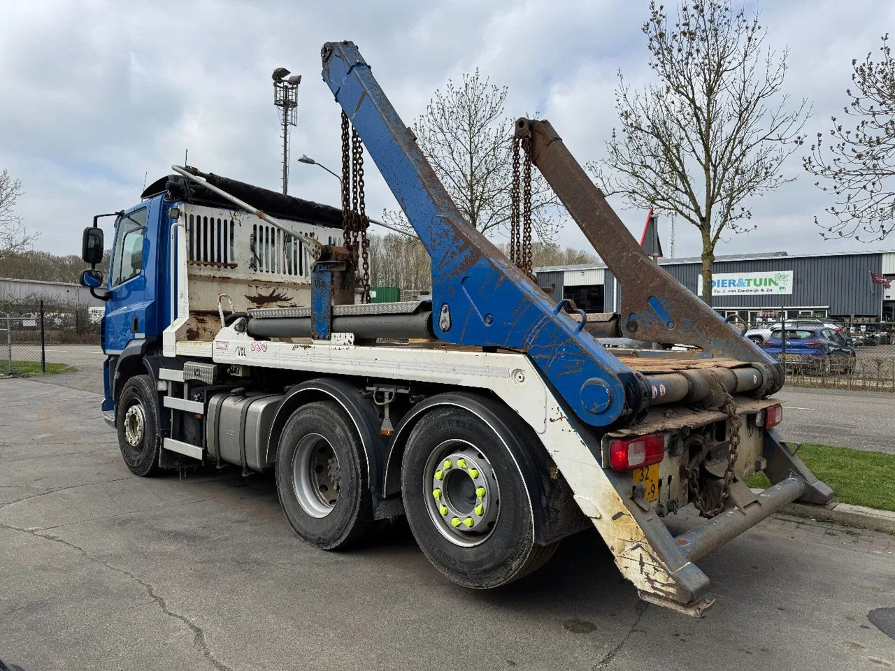 Kipper vrachtwagen DAF CF 400 6X2 - EURO 6 + VDL P-18 + REMOTE + LIFT A