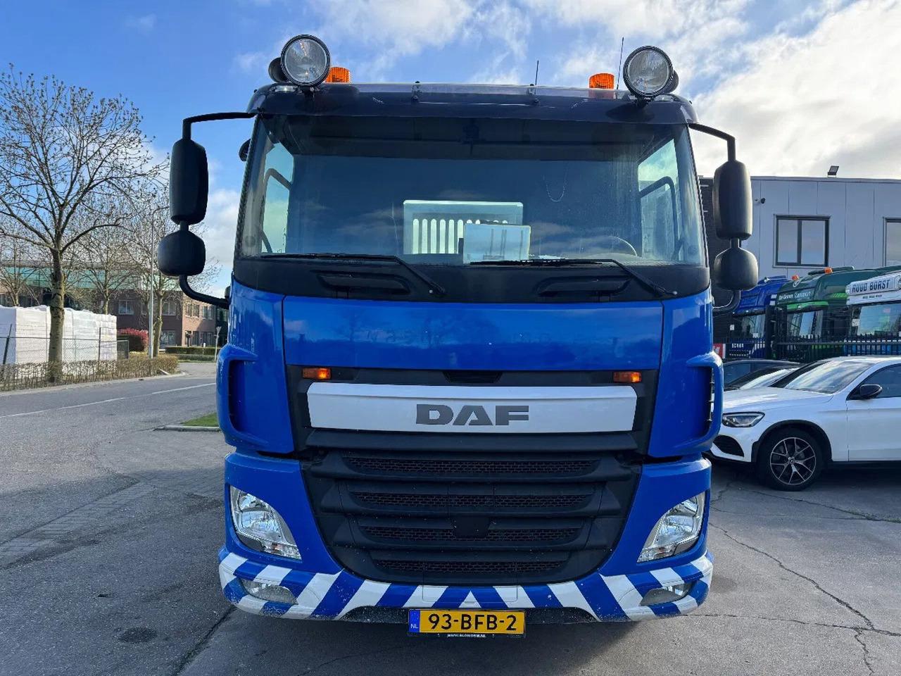 Kipper vrachtwagen DAF CF 400 6X2 - EURO 6 + VDL P-18 + REMOTE + LIFT A