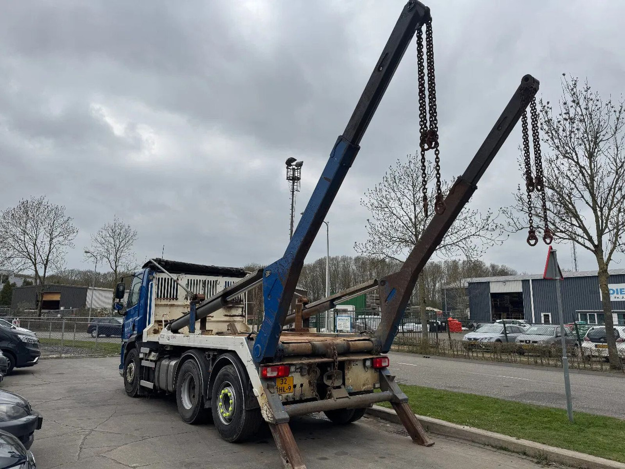 Kipper vrachtwagen DAF CF 400 6X2 - EURO 6 + VDL P-18 + REMOTE + LIFT A