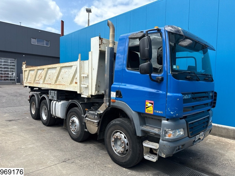 Kipper vrachtwagen DAF CF 410 8x4, EURO 5, Manual, Steel