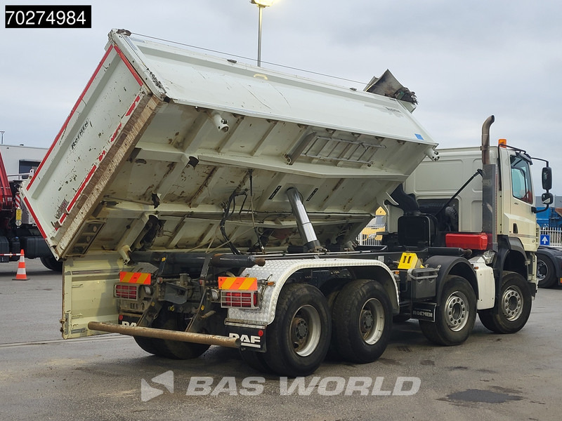 Kipper vrachtwagen DAF CF 480 8X4 14m3 2-way KH Kipper Big-Axle Steelsuspension Euro 6