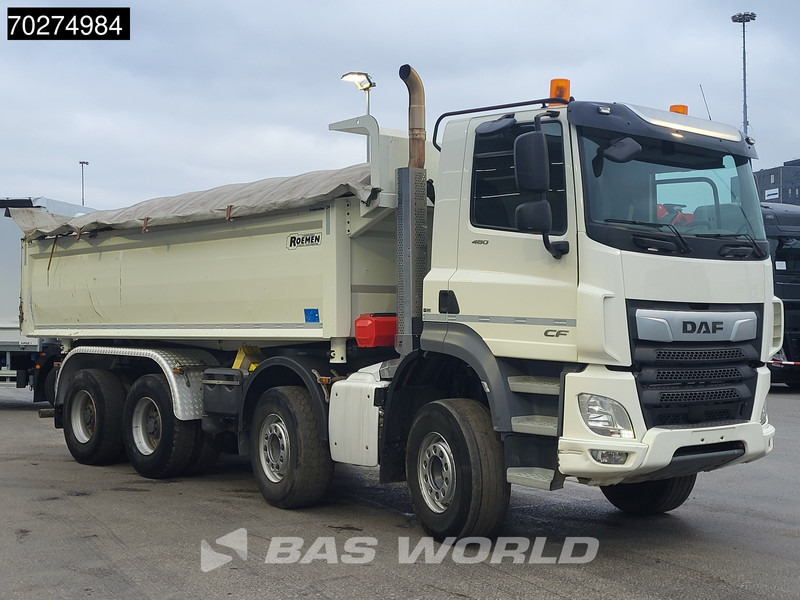 Kipper vrachtwagen DAF CF 480 8X4 14m3 2-way KH Kipper Big-Axle Steelsuspension Euro 6