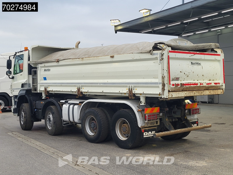 Kipper vrachtwagen DAF CF 480 8X4 14m3 2-way KH Kipper Big-Axle Steelsuspension Euro 6