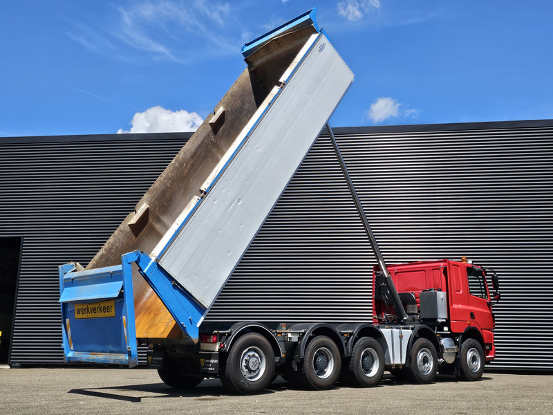 Kipper vrachtwagen DAF GINAF / CF85.410 / MANUAL GEARBOX / 10x4 TIPPER