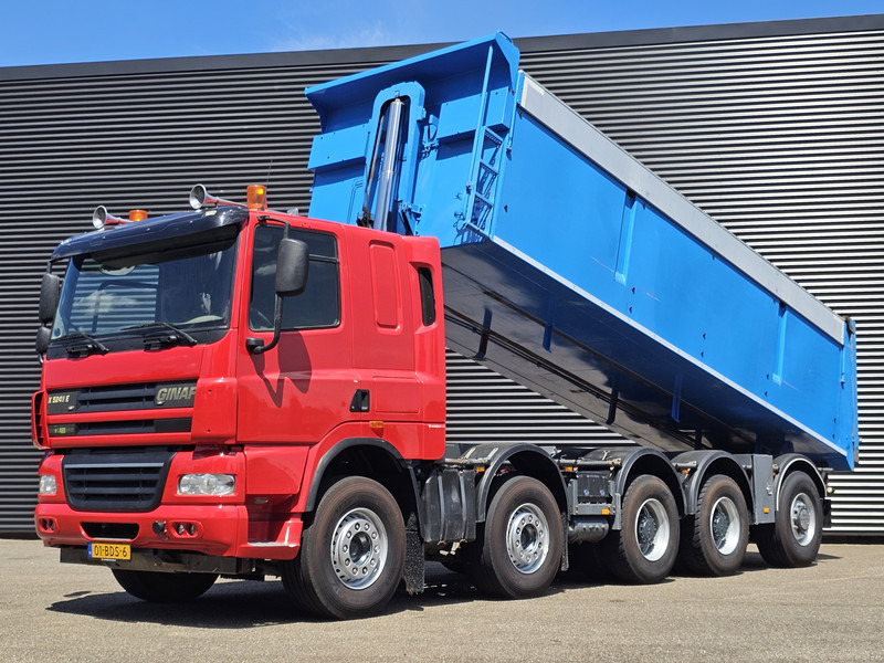 Kipper vrachtwagen DAF GINAF / CF85.410 / MANUAL GEARBOX / 10x4 TIPPER