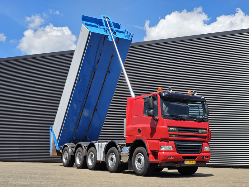 Kipper vrachtwagen DAF GINAF / CF85.410 / MANUAL GEARBOX / 10x4 TIPPER