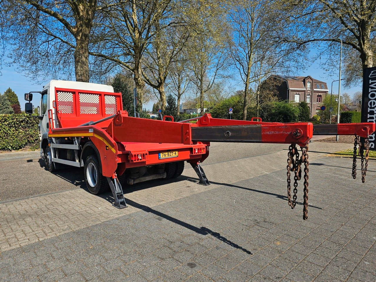 Kipper vrachtwagen DAF LF 220 Euro Absetzkipper