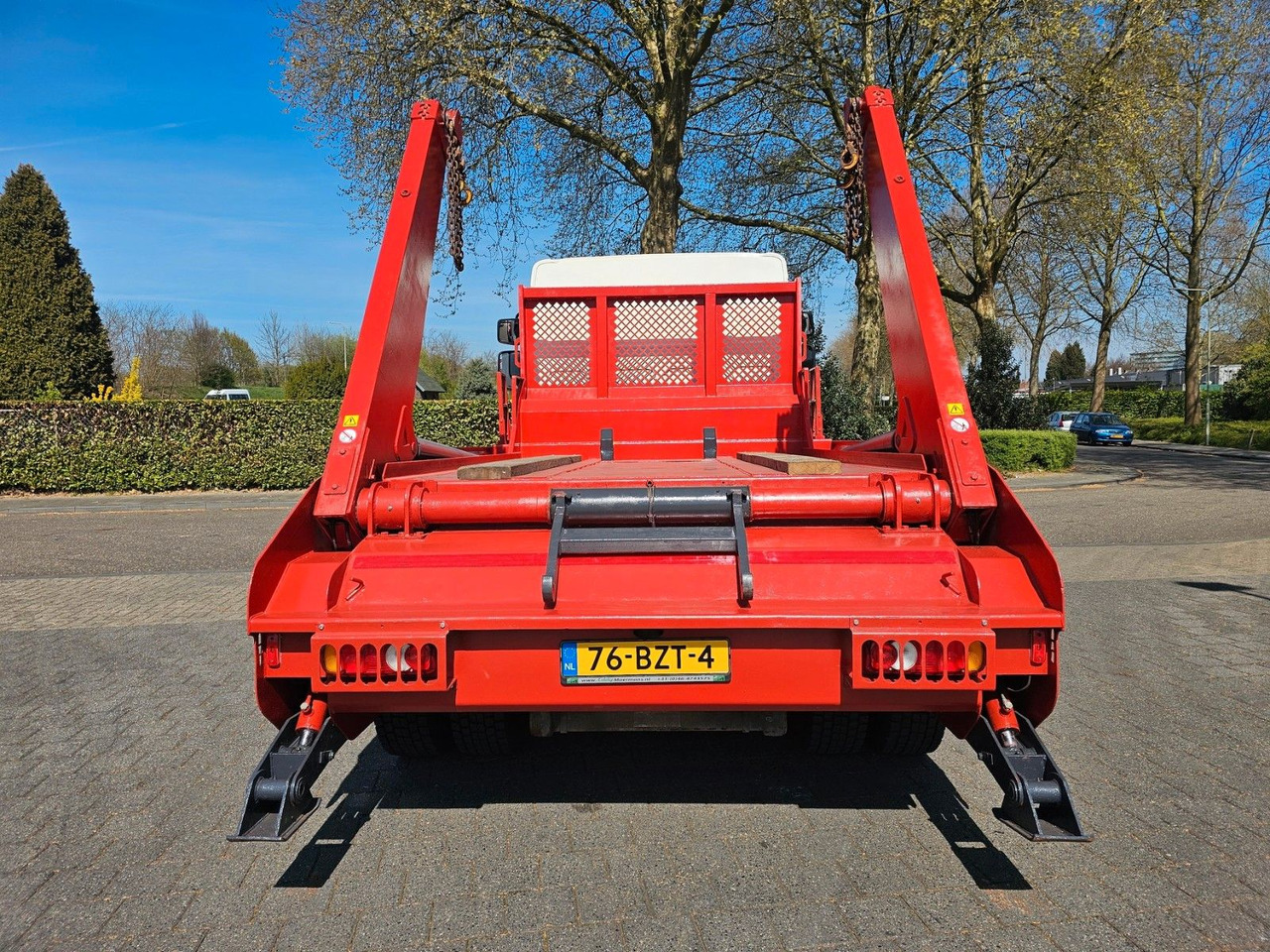 Kipper vrachtwagen DAF LF 220 Euro Absetzkipper