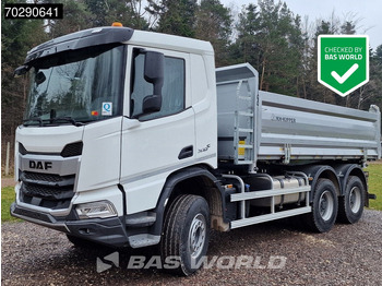 Kipper vrachtwagen DAF XD 450 XD 6X4 NEW! 12m3 KH 3-way Tipper Big-Axle Steel suspension Euro 6