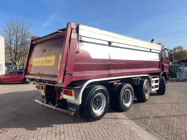 Kipper vrachtwagen Ginaf X 4345 TSV 8x6 NL-Truck Manual gearbox