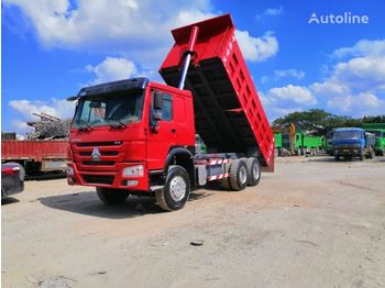 Kipper vrachtwagen HOWO 375