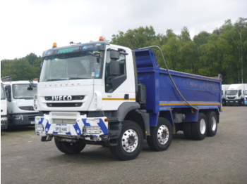 Kipper vrachtwagen Iveco AD340T36 8X4 RHD Steel tipper 18m3