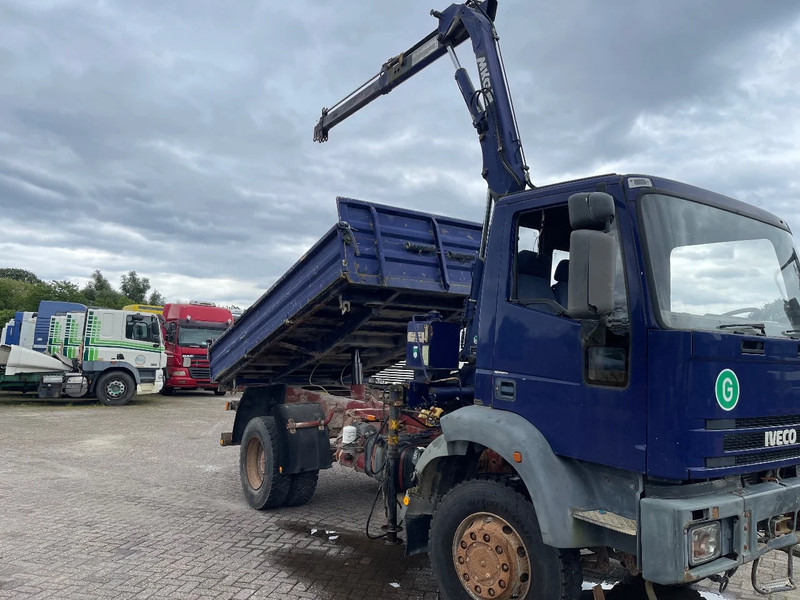 Kipper vrachtwagen Iveco Eurocargo 3 SIDED TIPPER 4X4 EX  TRUCK!!