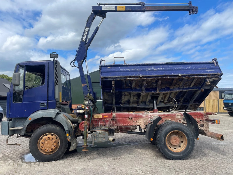 Kipper vrachtwagen Iveco Eurocargo 3 SIDED TIPPER 4X4 EX  TRUCK!!
