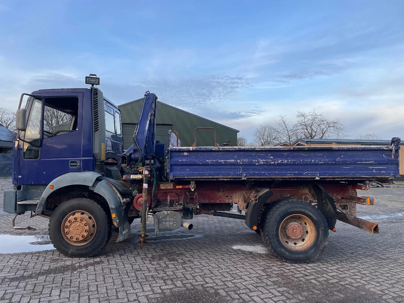 Kipper vrachtwagen Iveco Eurocargo 3 SIDED TIPPER 4X4 EX  TRUCK!!