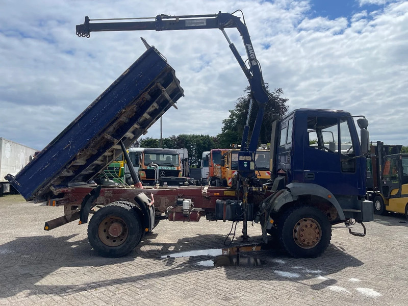 Kipper vrachtwagen Iveco Eurocargo 3 SIDED TIPPER 4X4 EX  TRUCK!!