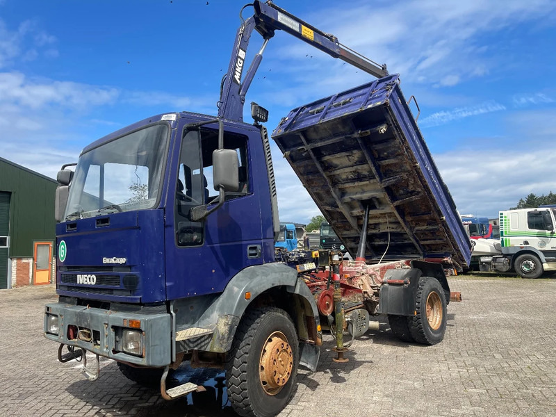 Kipper vrachtwagen Iveco Eurocargo 3 SIDED TIPPER 4X4 EX  TRUCK!!