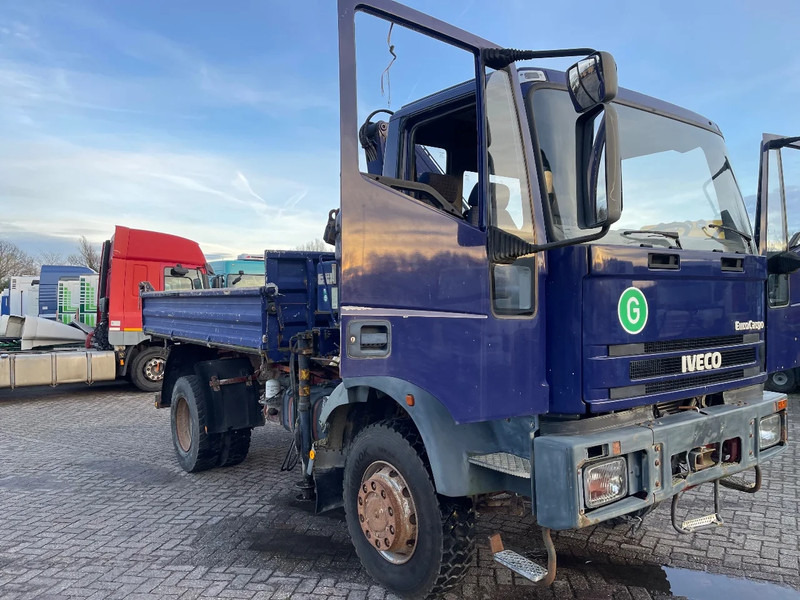 Kipper vrachtwagen Iveco Eurocargo 3 SIDED TIPPER 4X4 EX  TRUCK!!