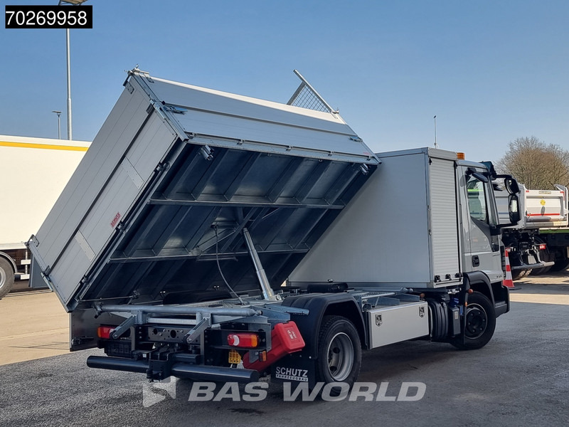 Kipper vrachtwagen Iveco Eurocargo 75E160 4X2 NEW 7.5tonner 3 sided tipper ACC Automatic Euro 6