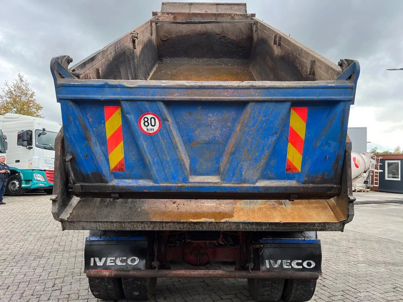 Kipper vrachtwagen Iveco Eurotrakker 340E37 8x4, Manual injection, STEEL DUMPER, FULL SPRING