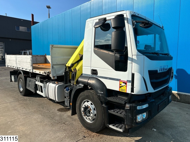 Kipper vrachtwagen Iveco Stralis 310 EURO 6, Palfinger, Remote, Steel