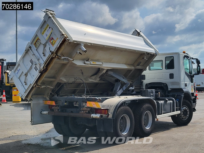 Kipper vrachtwagen Iveco Trakker 360 6X4 10m3 2-Sided Tipper Steelsuspension Big-Axle Automatic Euro 6