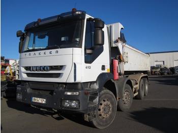 Kipper vrachtwagen Iveco Trakker 410