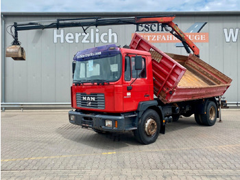Kipper vrachtwagen  MAN 18.285 MC | Palfinger PK 9501*Blatt*2x AHK+Oel