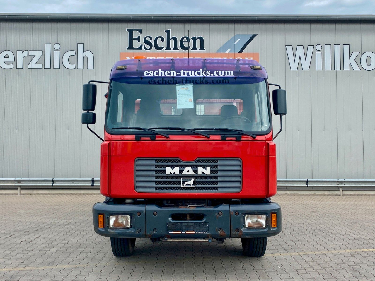 Kipper vrachtwagen MAN 18.285 MC | Palfinger PK 9501*Blatt*2x AHK+Oel