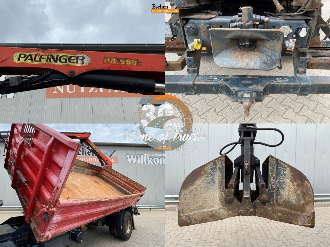 Kipper vrachtwagen MAN 18.285 MC | Palfinger PK 9501*Blatt*2x AHK+Oel