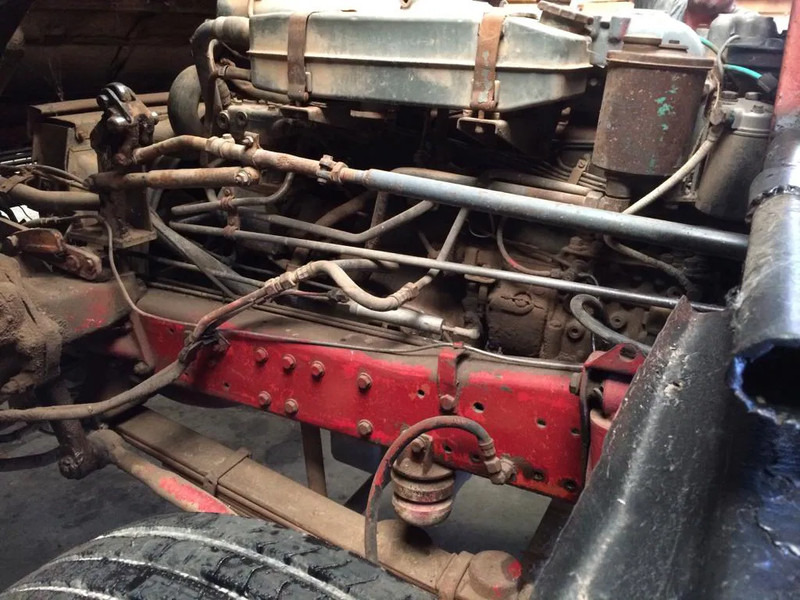 Kipper vrachtwagen MAN 19 280 , Eaton Manual , 3 way tipper , Spring suspension