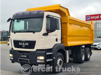 MAN 2012 MAN TGS 33.360 MANUAL AC 6X4 EURO5 HARDOX TIPPER - kipper vrachtwagen