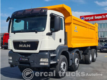 MAN 2015 MAN TGS 41.480 AUTO AC 8X4 EURO 5 HARDOX TIPPER - kipper vrachtwagen