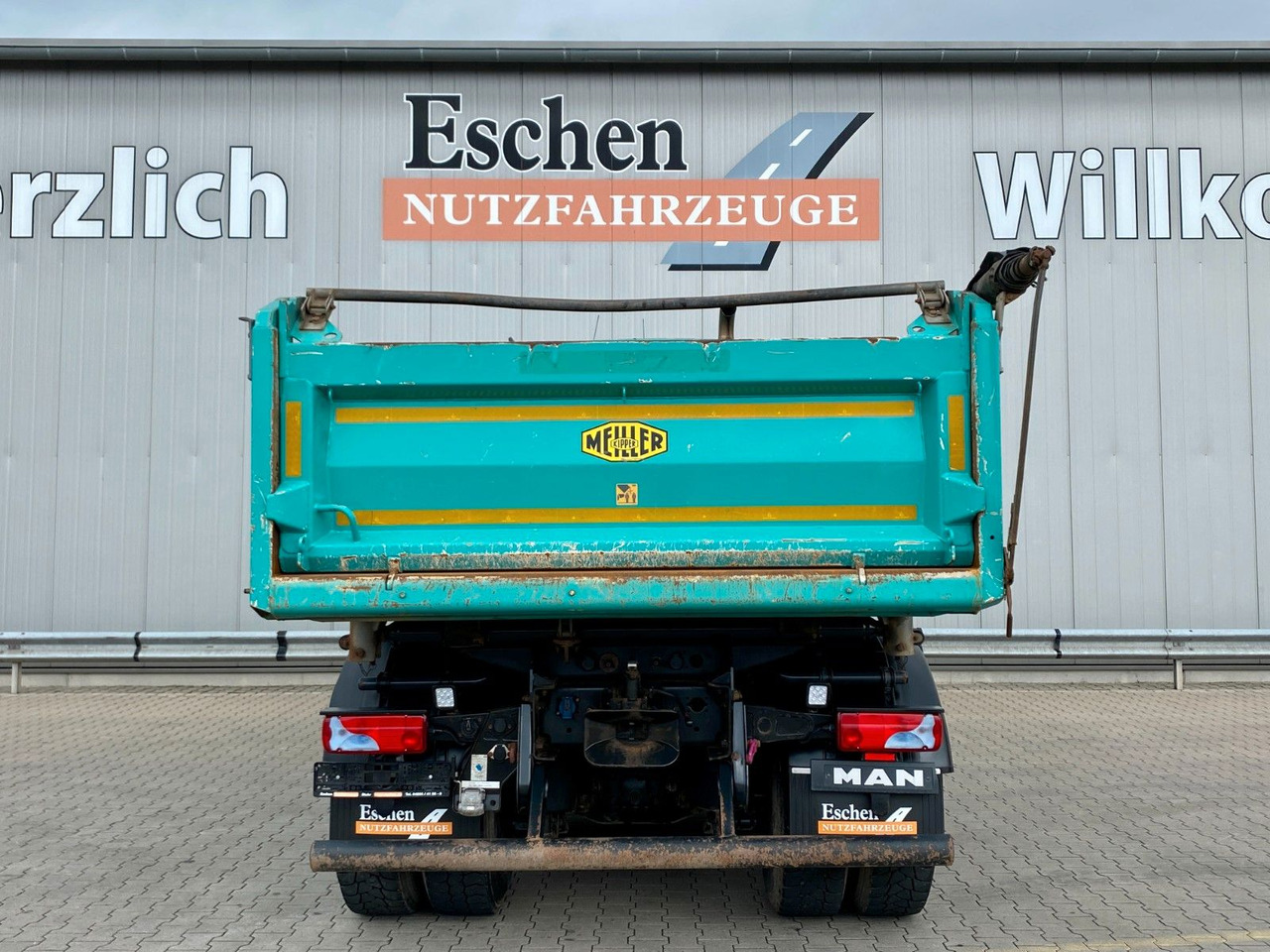 Kipper vrachtwagen MAN 26.460 6x4|MEILLER/Bordmatik*Navi*Kommunalschild