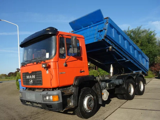 Kipper vrachtwagen MAN 27.402 MEILLER 6X4 KIPPER