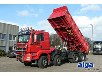 Kipper vrachtwagen MAN 35.480 BB TGS/8x4/Bordmatik/Euro 4/Meiller/Klima
