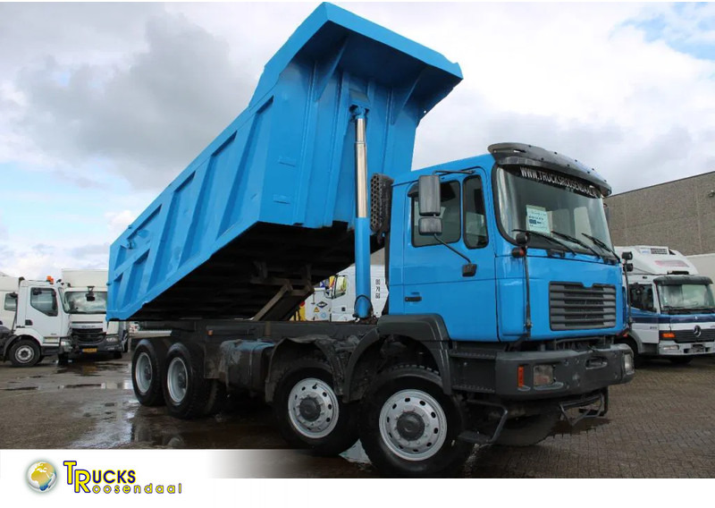 Kipper vrachtwagen MAN 50 .414 + 8X4 + SPRING SPRING + MANUAL