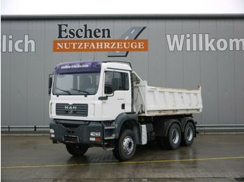 Kipper vrachtwagen MAN TGA 26.430 BB, 6x4, Klima, Blatt