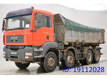 Kipper vrachtwagen MAN TGA 35.400 - 8x4