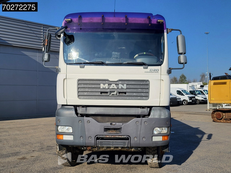 Kipper vrachtwagen MAN TGA 41.430 8X6 23m3 Manual Big-Axle Steel suspension Euro 3