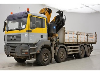 Kipper vrachtwagen MAN TGA 41.430 - 8x4