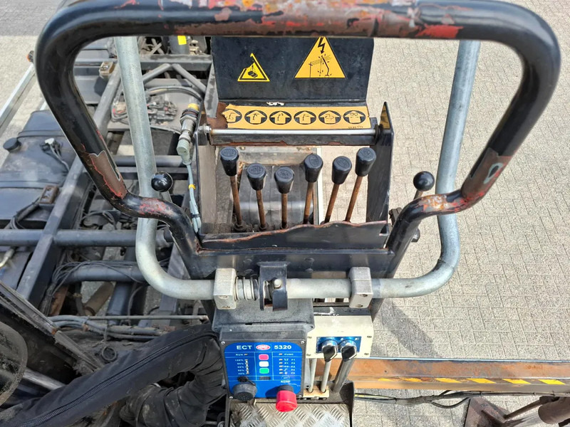 Kipper vrachtwagen MAN TGM 18.250 / 4X4 / NL TRUCK / TUV:30-04-2026 / 118783 KM / HMF 1110 K2 / ROTATOR / GOOD TYRES / FULL-STEEL / DRUM BRAKES / MANUA