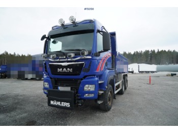 Kipper vrachtwagen MAN TGS
