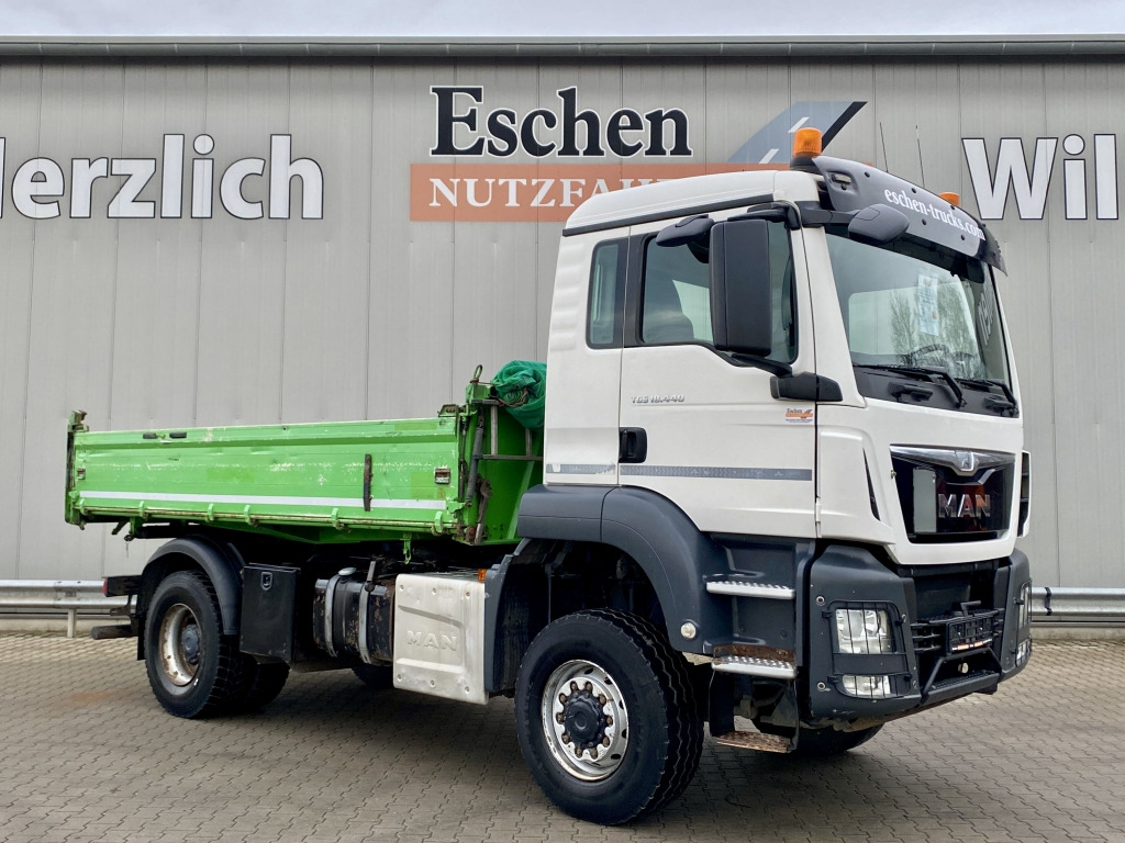 Kipper vrachtwagen MAN TGS 18.440 4x4 BB