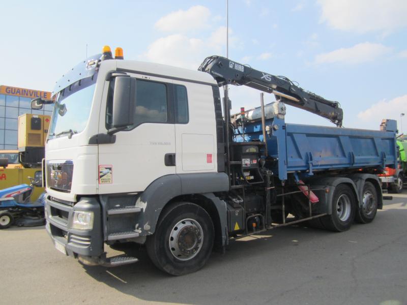 Kipper vrachtwagen MAN TGS 26.320